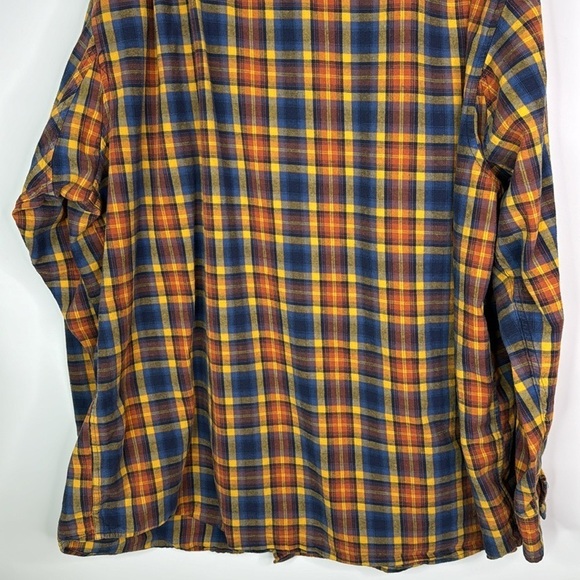 Duluth Trading Co. Free Swingin' Flannel Relaxed Fit Shirt 3XL Tall - Picture 6 of 9